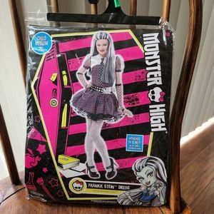 Monster High Frankie Stein Dress W/Makeup
